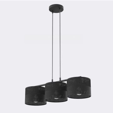 Emibig KARBON 1651/3 Lampă cu pendul 3x15W/E27 IP20