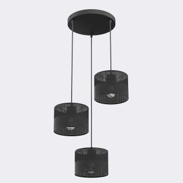 Emibig KARBON 1651/3PREM Lampă cu pendul 3x15W/E27 IP20