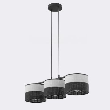 Emibig KARBON 1652/3 Lampă cu pendul 3x15W/E27 IP20