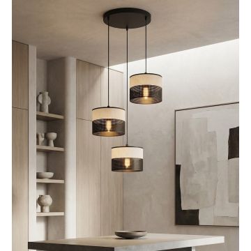 Emibig KARBON 1652/3PREM Lampă cu pendul 3x15W/E27 IP20