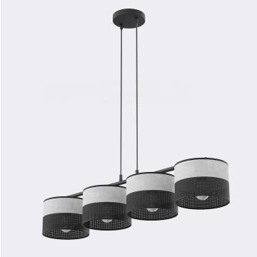 Emibig KARBON 1652/4 Lampă cu pendul 4x15W/E27 IP20