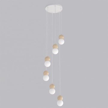 Emibig LOOP 1674/6 Lampă cu pendul 6x8W/G9 IP20