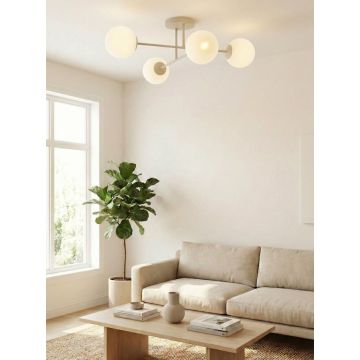 Emibig ROMA 1635/4 Lampă de tavan 4x10W/E14 IP20