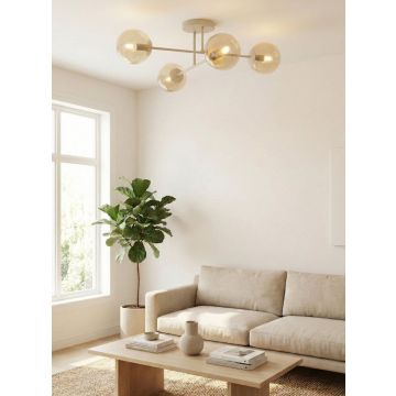 Emibig ROMA 1636/4 Lampă de tavan 4x10W/E14 IP20