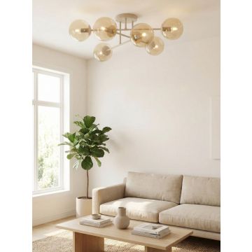 Emibig ROMA 1636/6 Lampă de tavan 6x10W/E14 IP20