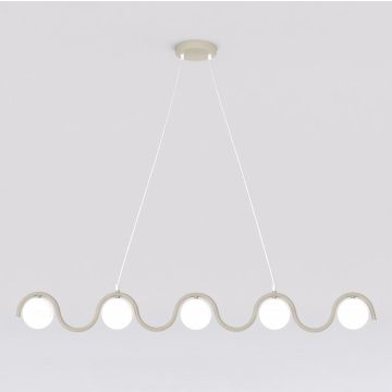 Emibig SINUS 1664/5 Lampă cu pendul 5x8W/G9 IP20
