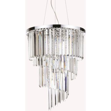 Ideal Lux CARLTON 166247 Lampă cu pendul 12x40W/E14 ip20