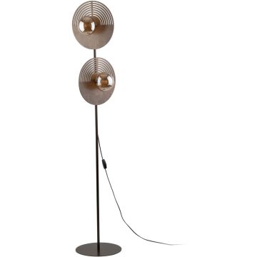 TK Lighting LUNAR WOOD 16135 Lampă de podea 2x8W/G9 IP20