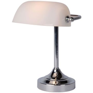 Lucide BANKER 17504/01/11 Lampă de masă 1x40w/e14 ip20