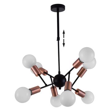 Prezent BALL 17202 Lampă de tavan 8x40W/E27 IP20