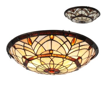 Prezent TIFFANY CEILING 1712 Lustră de tavan 3x40W/E27 IP20
