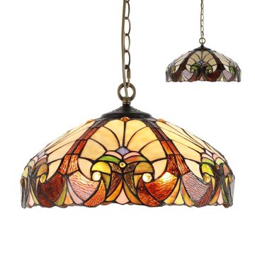 Prezent TIFFANY XX. 1700 Lampă cu pendul 2x60W/E27 IP20