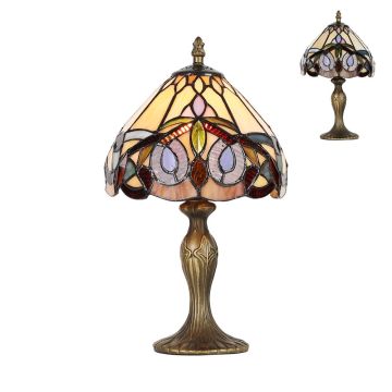 Prezent TIFFANY XXI. 1705 Lampă de masă 1x40W/E14 IP20