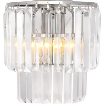 Zuma Line AMEDEO 17106/2W-CHR Aplique de perete 2x40W/E14