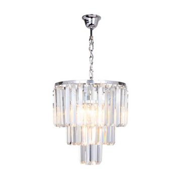 Zuma Line AMEDEO 17106/3+1-CHR Lampă cu pendul 4x40W/E14