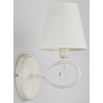 Alfa BALI WHITE 18520 Aplique de perete 1x40W/E14