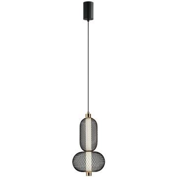 Italux Marco PND-84283-2-BK Lampă cu pendul 1x10W/LED 3000K 590lm IP20