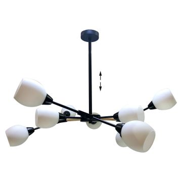 Prezent CITTERIO 18301 Lampă de tavan 9x40W/E14 IP20
