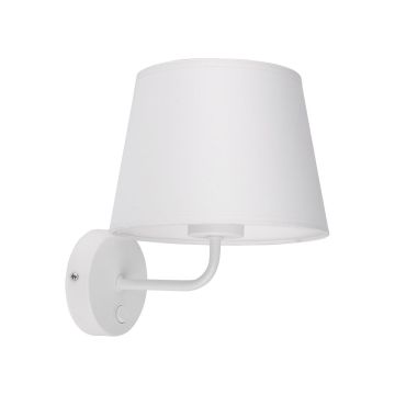 TK Lighting MAJA WHITE 1882 Aplique de perete 1x60W/E27