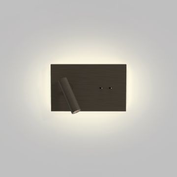 Astro Lighting Edge 1352040 Aplique de perete 1x9,3W +1x3,3W/LED 2700k 153lm ip20