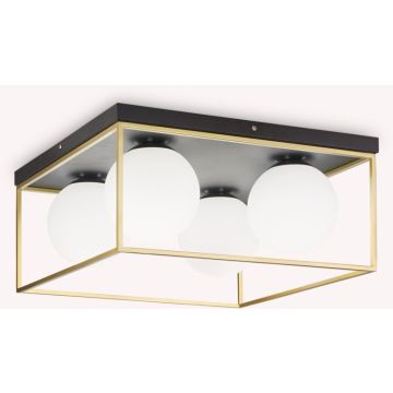 Ideal Lux LINGOTTO 198156 Lampă de tavan 4x28W/E14 ip20