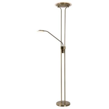 Lucide CHAMPION-LED 19792/24/03 Lampă de podea 2x24w/led 3000k 1600lm+320lm ip20