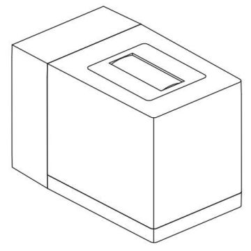 Norlys VOSS 1953AL Aplique de perete 1x4.5W/LED 3000K 629LM IP54