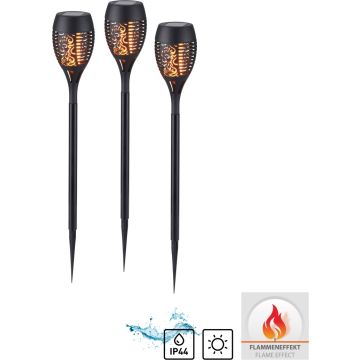 Paul Neuhaus FACKEL-SOL 19106-18-3 Proiector de grădină 1x2,4W/LED 1600k 1lm ip44