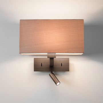 Astro Lighting PARK LANE 1080051 Aplique de perete 2,2W/LED+ 60W/E27 76LM IP20