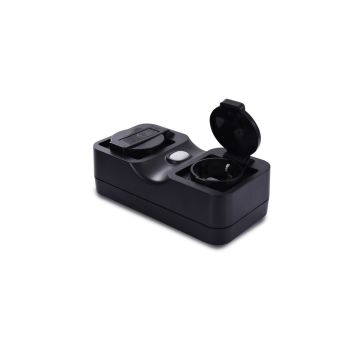 AZzardo WIFI POWER STRIP 16A DOUBLE IP44 AZ3223 Priză IP44
