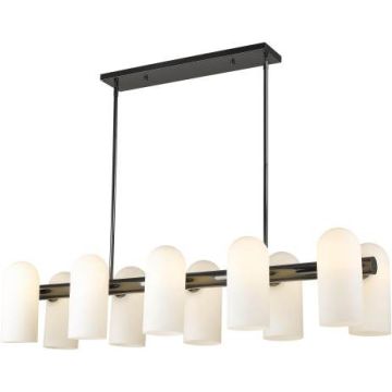 Cosmolight SEOUL P10742BK Lampă cu pendul 10x40W/E27 IP20