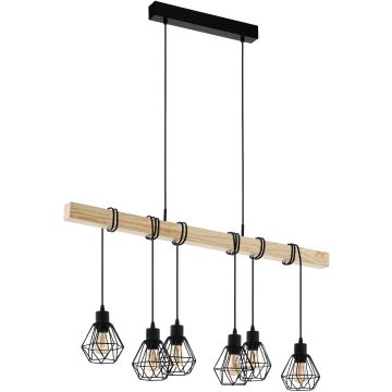 Eglo TOWNSHEND 5 43133 Lampă cu pendul 6x60W/E27