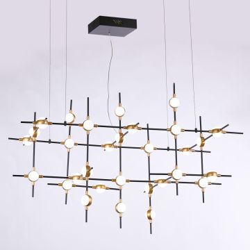 Italux PROVENZA MD18001067-30A BG Lampă cu pendul 30x72W/LED 3000K IP20