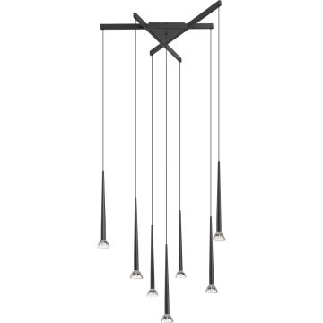 Zuma Line BOSTON P0603-07C-P7B1 Lampă cu pendul 7x42W/LED 3000k 3850lm ip20