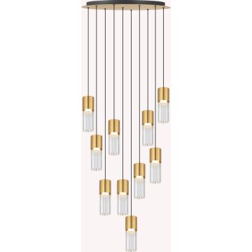 Zuma Line IGGLY DU31909A/50W Lampă cu pendul 1x50W/LED 3000/4500/6500k 1831lm ip20