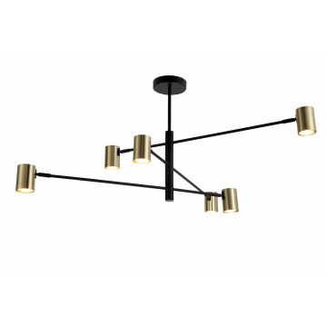 Zuma Line PEDRO PEN4104-6GD+BK Lampă de tavan ip20