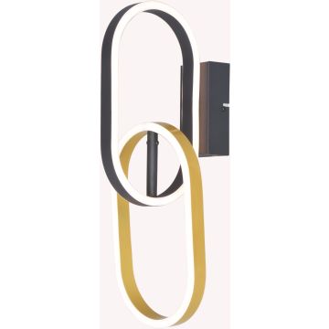 Zuma Line RAVON W241145502 Aplique de perete 2x12W/LED 3000k 600lm ip20