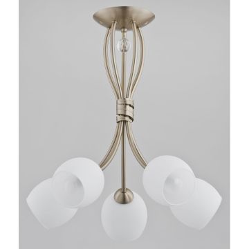 Alfa BUENA ANTYK 20175 Lampă de tavan 5x40W/E14