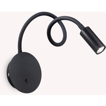 Ideal Lux FOCUS 203195 Aplique de perete 1x3,5W/LED ip20