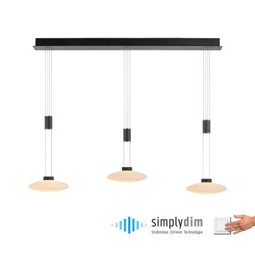Paul Neuhaus LAUTADA 2081-18 Lampă cu pendul 3x7,5W/LED 3000K 1800LM IP20