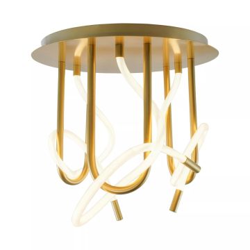Zuma Line BALBO 2023573-GD Lampă de tavan 1x45W/LED 3000K|4000K|6000K 3850lm IP20