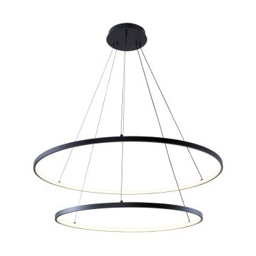 Zuma Line BRENO 2023200-BK Lampă cu pendul 1x60W/LED 3000K|4000K|6000K 2500lm IP20
