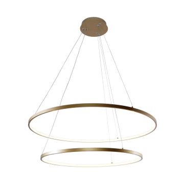 Zuma Line BRENO 2023200-GD Lampă cu pendul 1x60W/LED 3000K|4000K|6000K 3200lm IP20