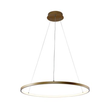 Zuma Line BRENO 2023201-GD60 Lampă cu pendul 1x28W/LED 3000K|4000K|6000K 1700lm IP20