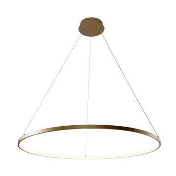 Zuma Line BRENO 2023201-GD80 Lampă cu pendul 1x36W/LED 3000K|4000K|6000K 2100lm IP20