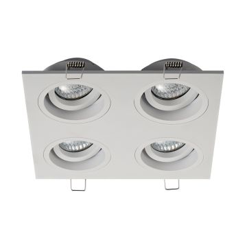 Zuma Line CHUCK 20069-WH Lumină îngropată deasupra plafonului 4x50W/GU10
