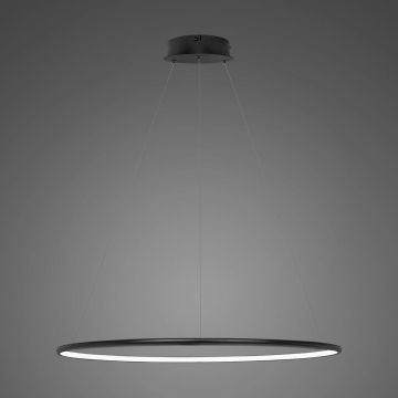 Altavola Design Ledowe okręgi LA073/P_80_in_4k_43W_black Lampă cu pendul 1x43W/LED 4000K 2970lm IP20