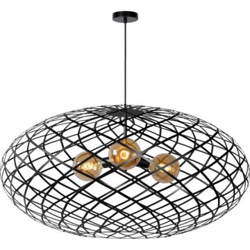Lucide WOLFRAM 21417/99/30 Lampă cu pendul 3x60w/e27 ip20