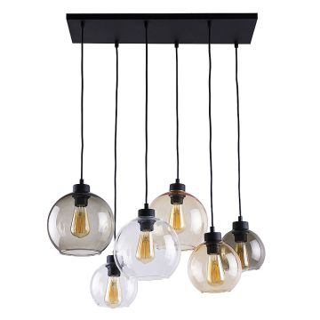 TK Lighting CUBUS 2164 Lampă cu pendul 6x60W/E27