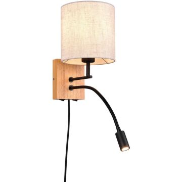 Trio NILAM 212879236 Aplique de perete 2x31w/led+e27 3000k 310lm ip20